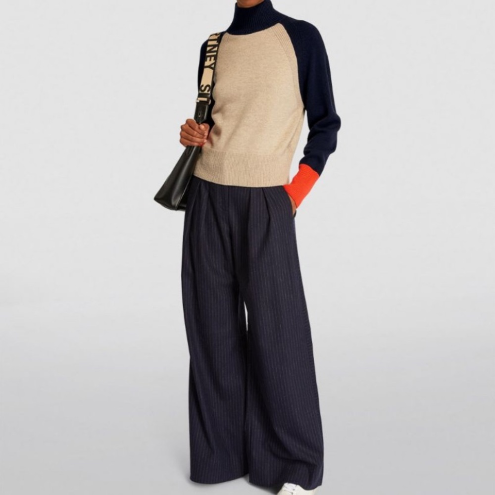 New Tahari Colour-Block Sweater